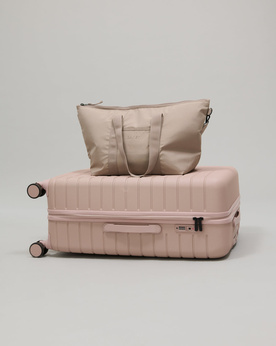 Large Tonal Carry On Travel Bag