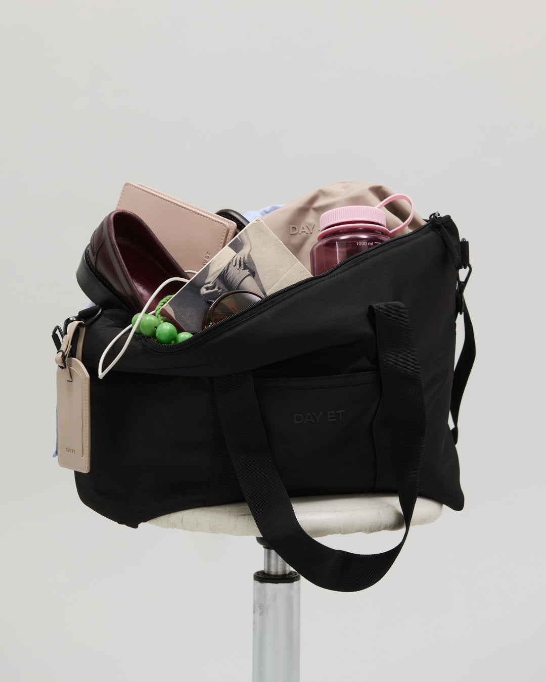 Large Tonal Carry On Travel Bag