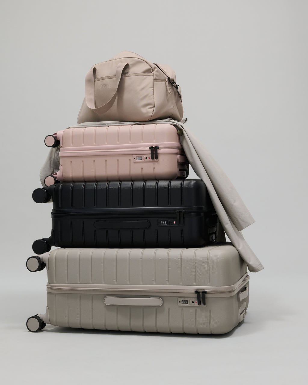 Medium 24" Tonal Logo Check-In Suitcase