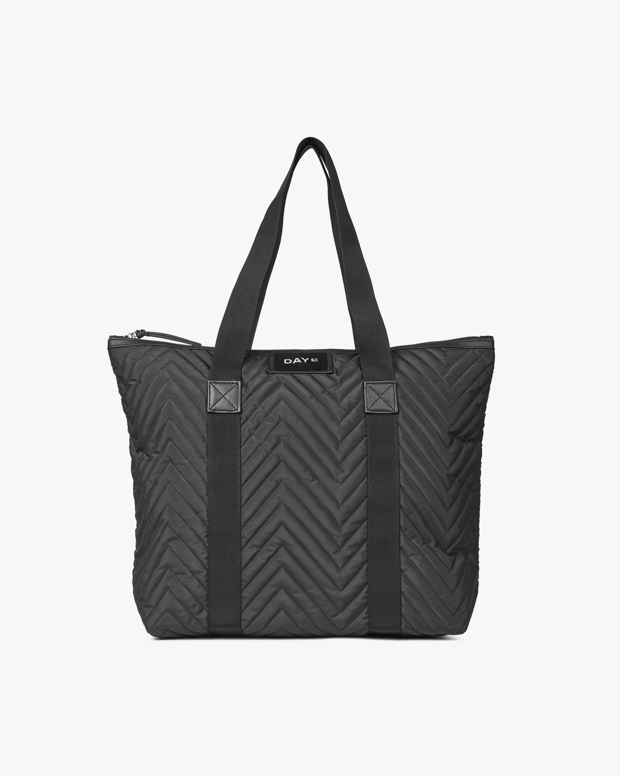 Medium Zig Zag Quilt Shopper Bag – DAY-ET COM Medium Zig Zag Quilt Shopper Bag – DAY-ET COM