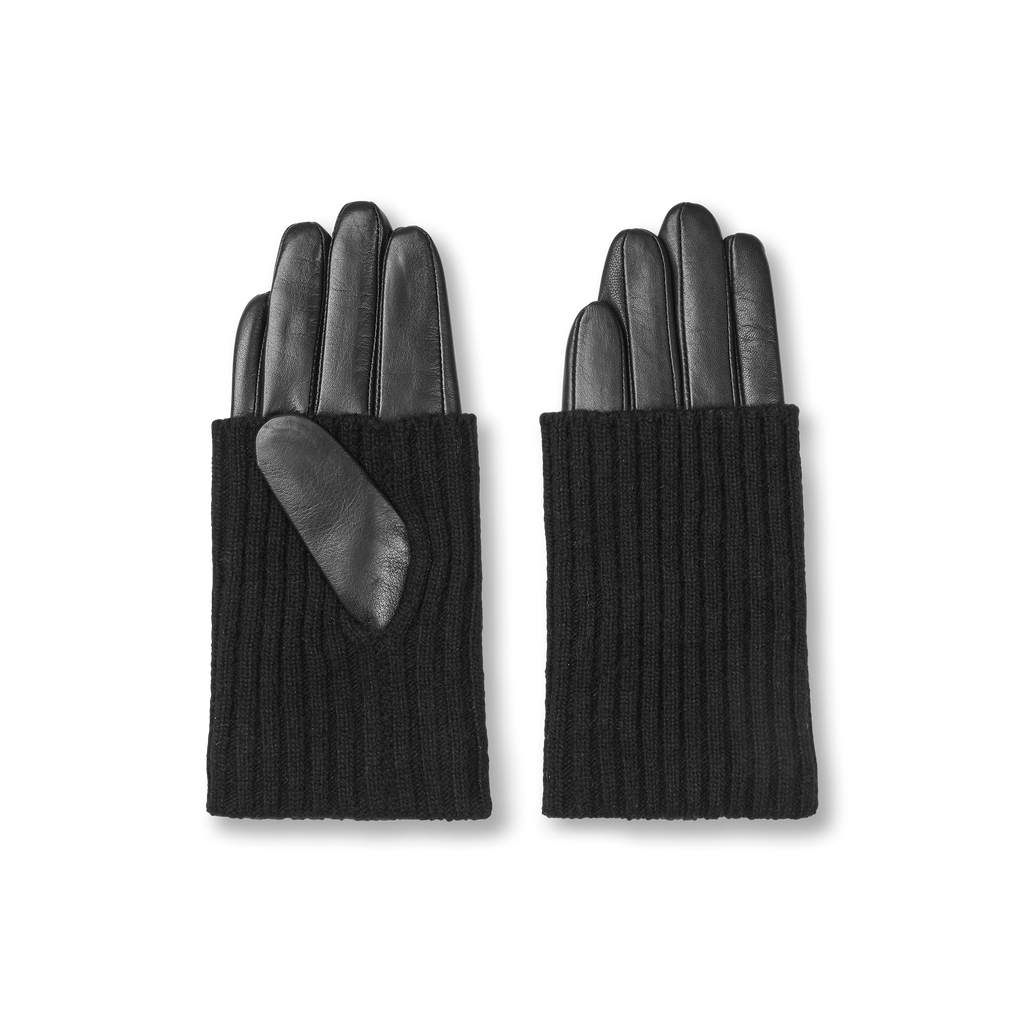 Day Leather Knit Glove