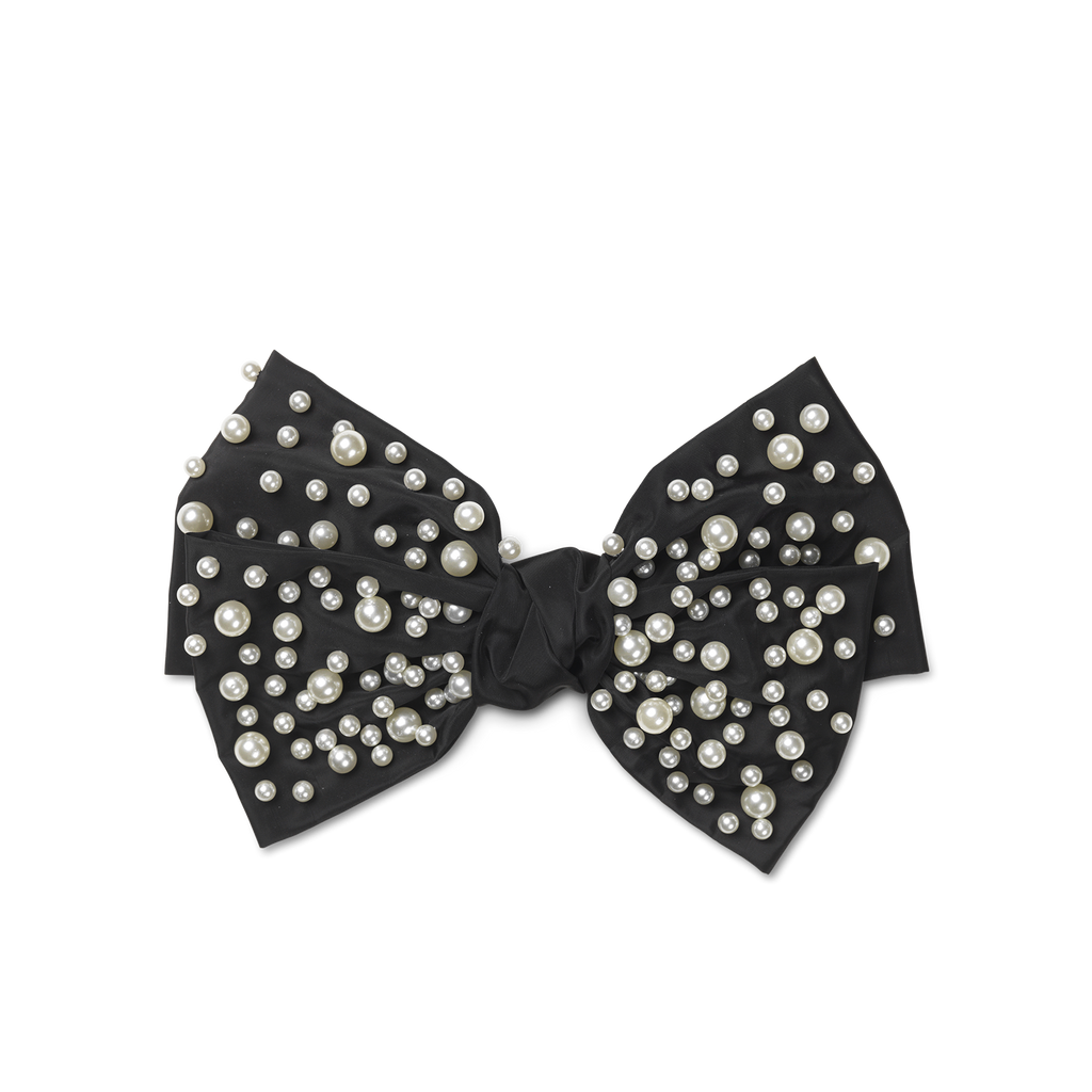 Day Pearl Bead Hair Bow