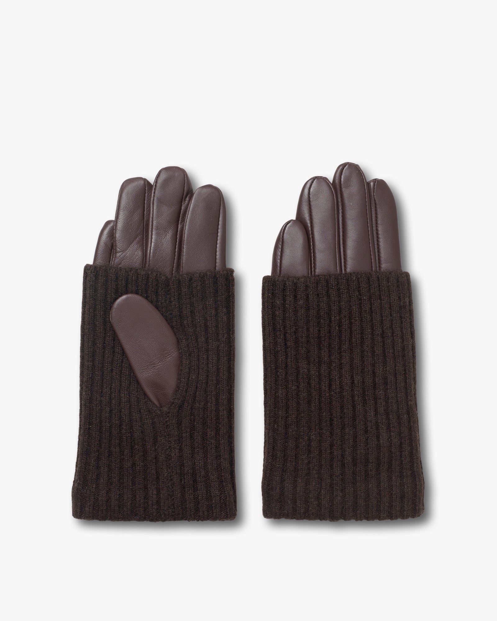 Day Leather Knit Glove