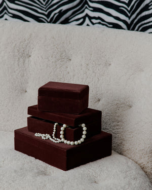 Day Velvet Jewelry Case Large