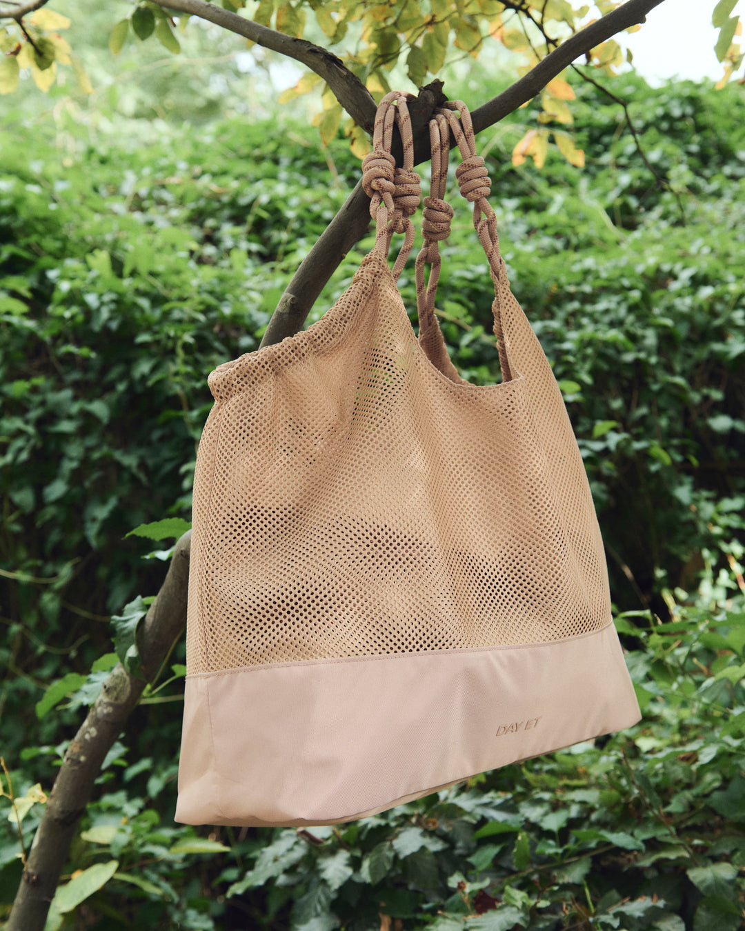 Day Cord & Mesh Tote