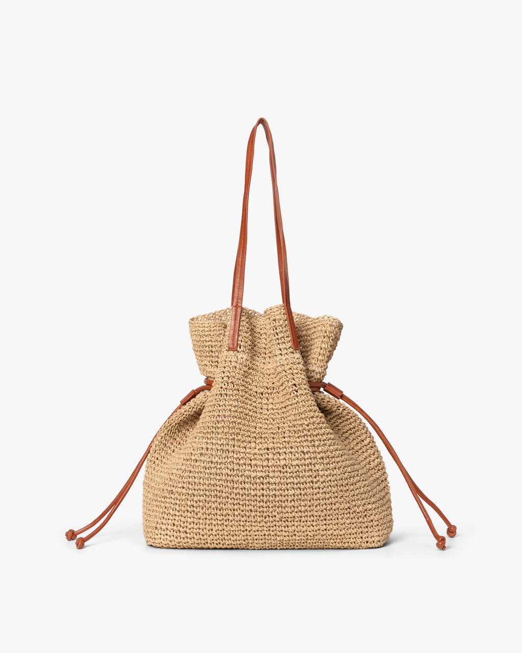 Day Natural Straw Shoulder