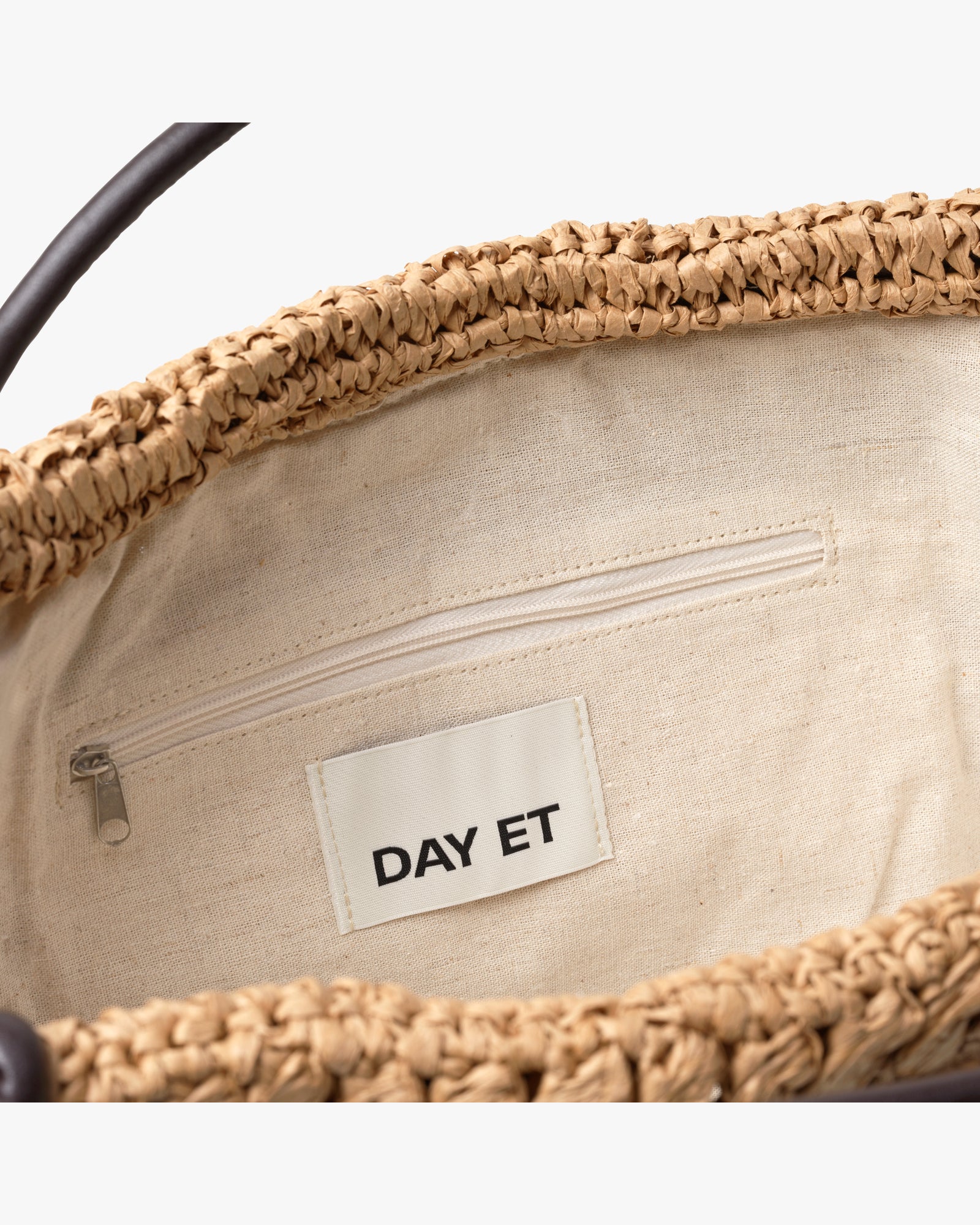 Day Creased Straw Bag S