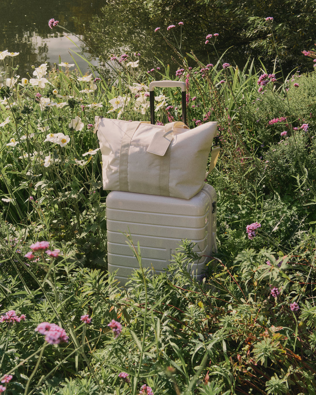 Medium 24" Tonal Logo Check-In Suitcase