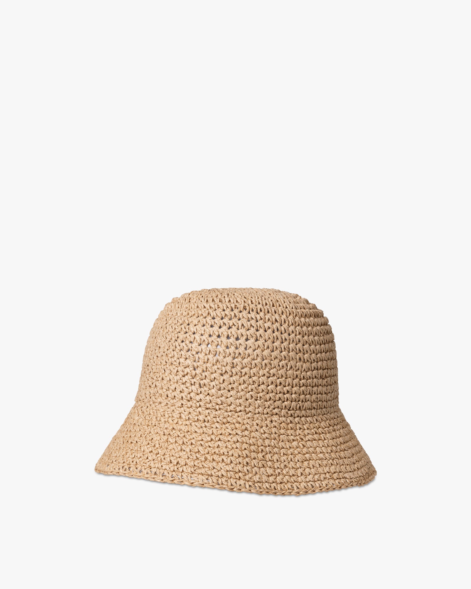 Day Raffia Crochet Bucket Hat
