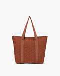 Medium Leaf Quilt Shopper Bag