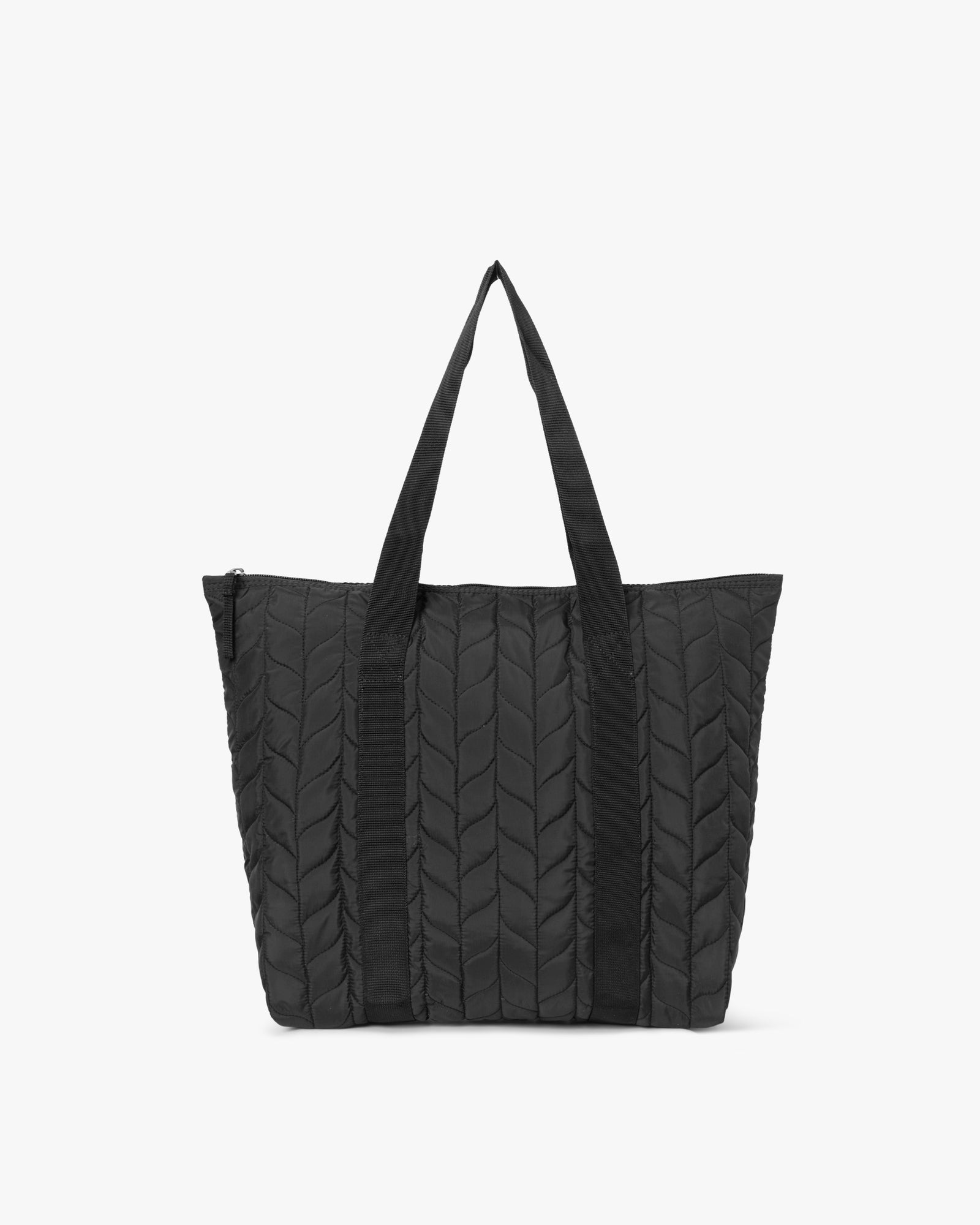 Medium Leaf Quilt Shopper Bag
