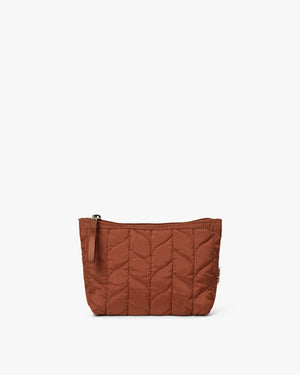 Mini Leaf Quilt Toiletry Bag
