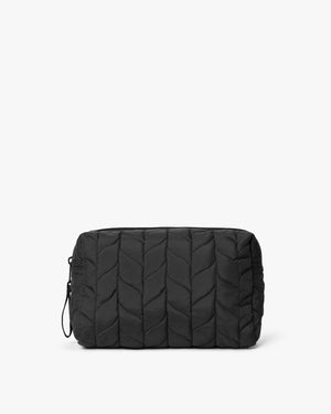 Medium Leaf Quilt Toiletry Bag