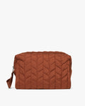 Large Leaf Quilt Toiletry Bag