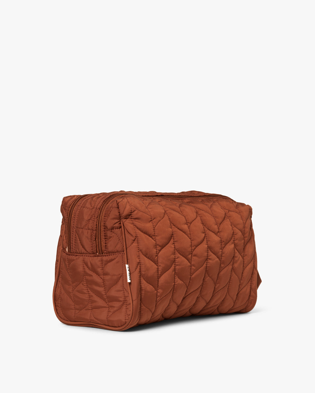 Large Leaf Quilt Toiletry Bag