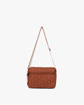 Medium Leaf Quilt Camera Crossbody Bag