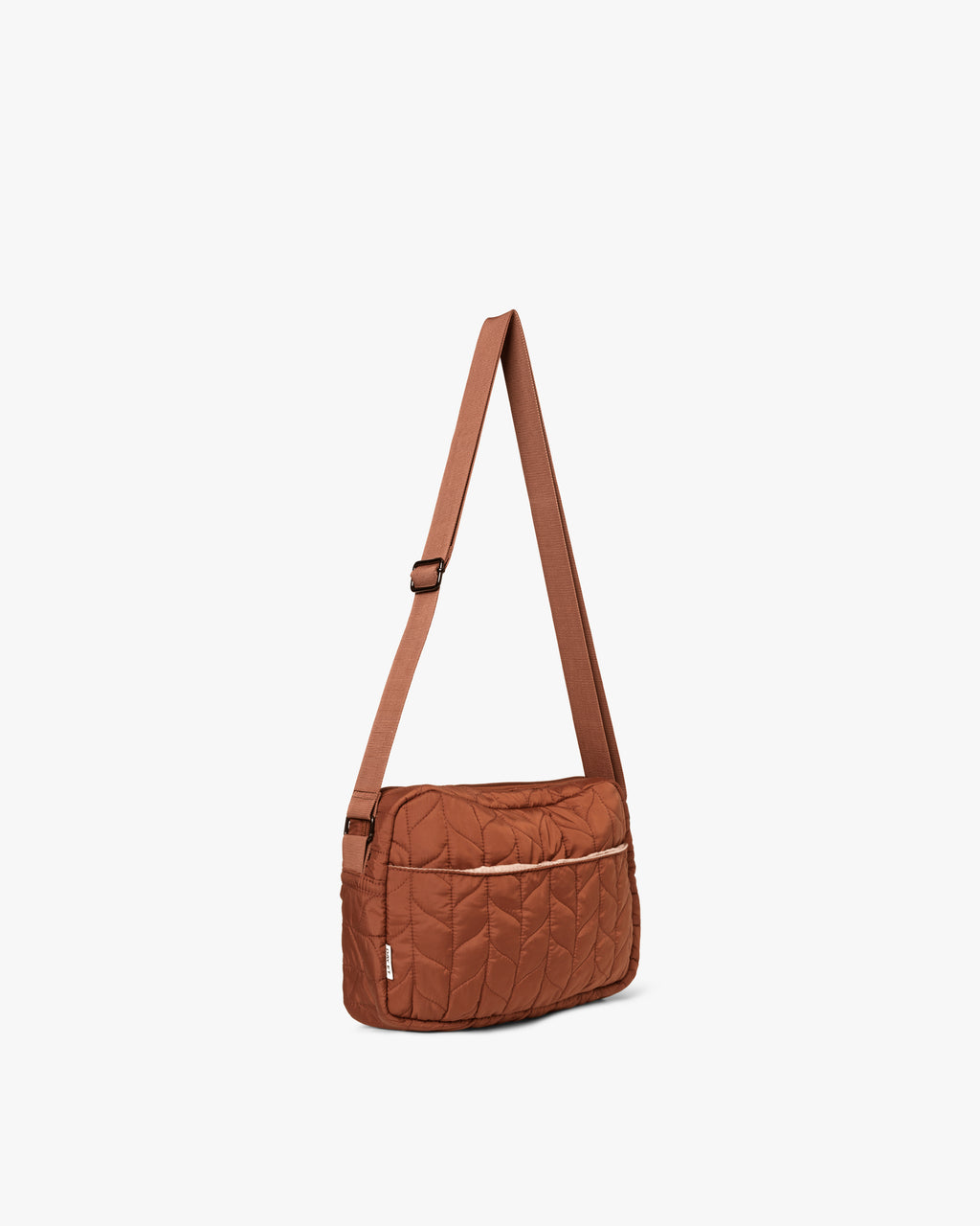 Medium Leaf Quilt Camera Crossbody Bag