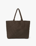 Large Hand-Braided Neoprene Shoulder Bag
