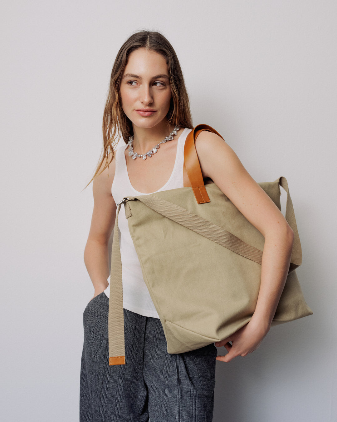 Medium Cotton Canvas Crossbody Bag – DAY ET