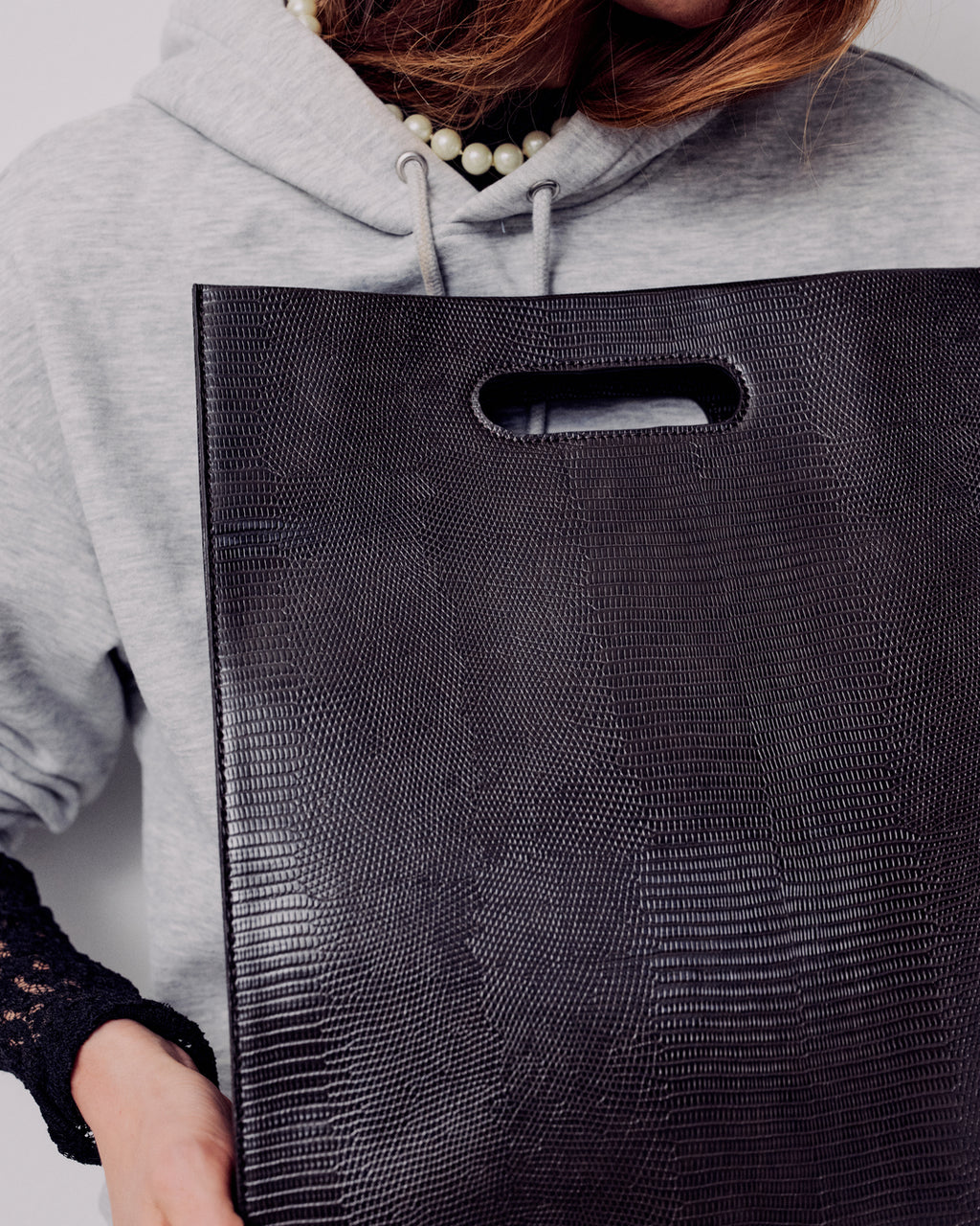 Medium Exotic Print Handbag