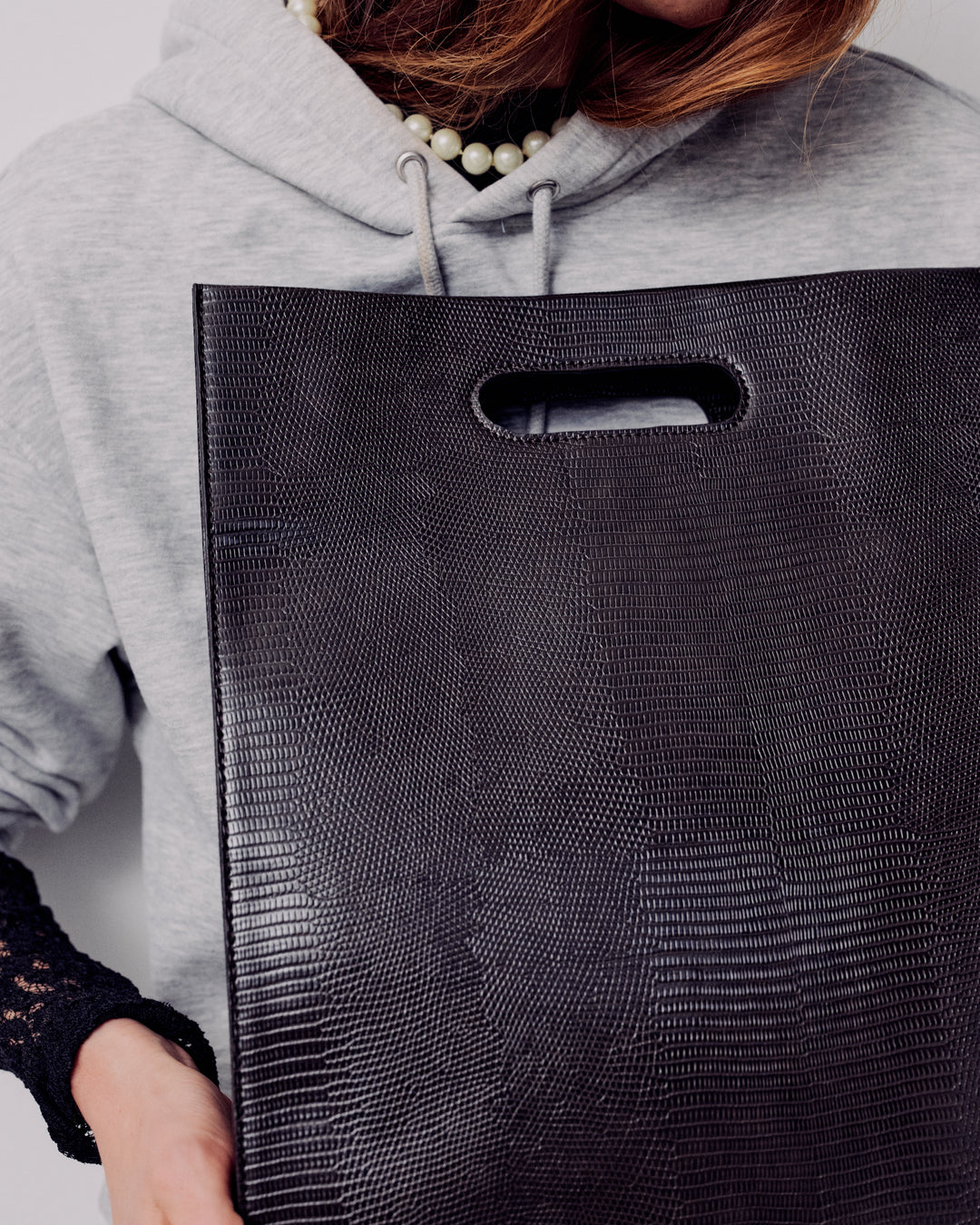Medium Exotic Print Handbag