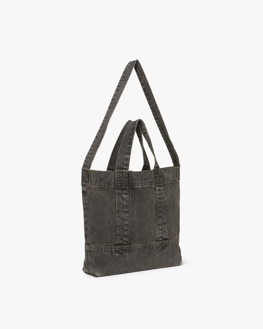 Medium Washed Denim Crossbody Taske