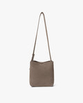 Small Imitation Suede Crossbody Skuldertaske