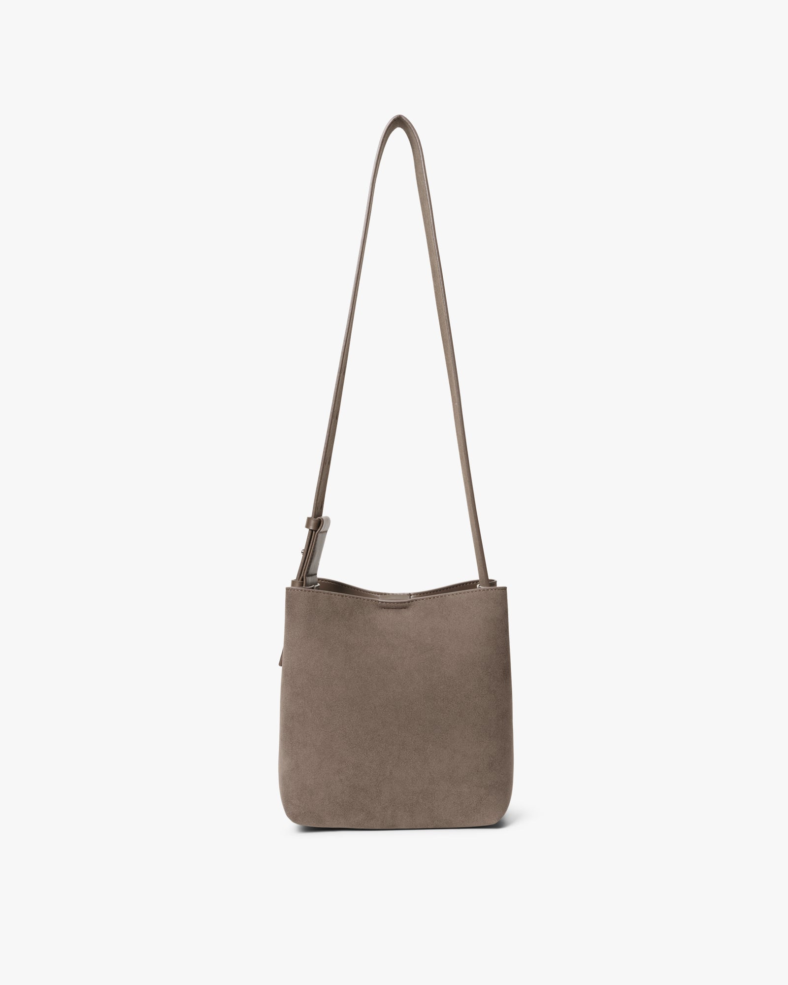 Small Imitation Suede Crossbody Skuldertaske