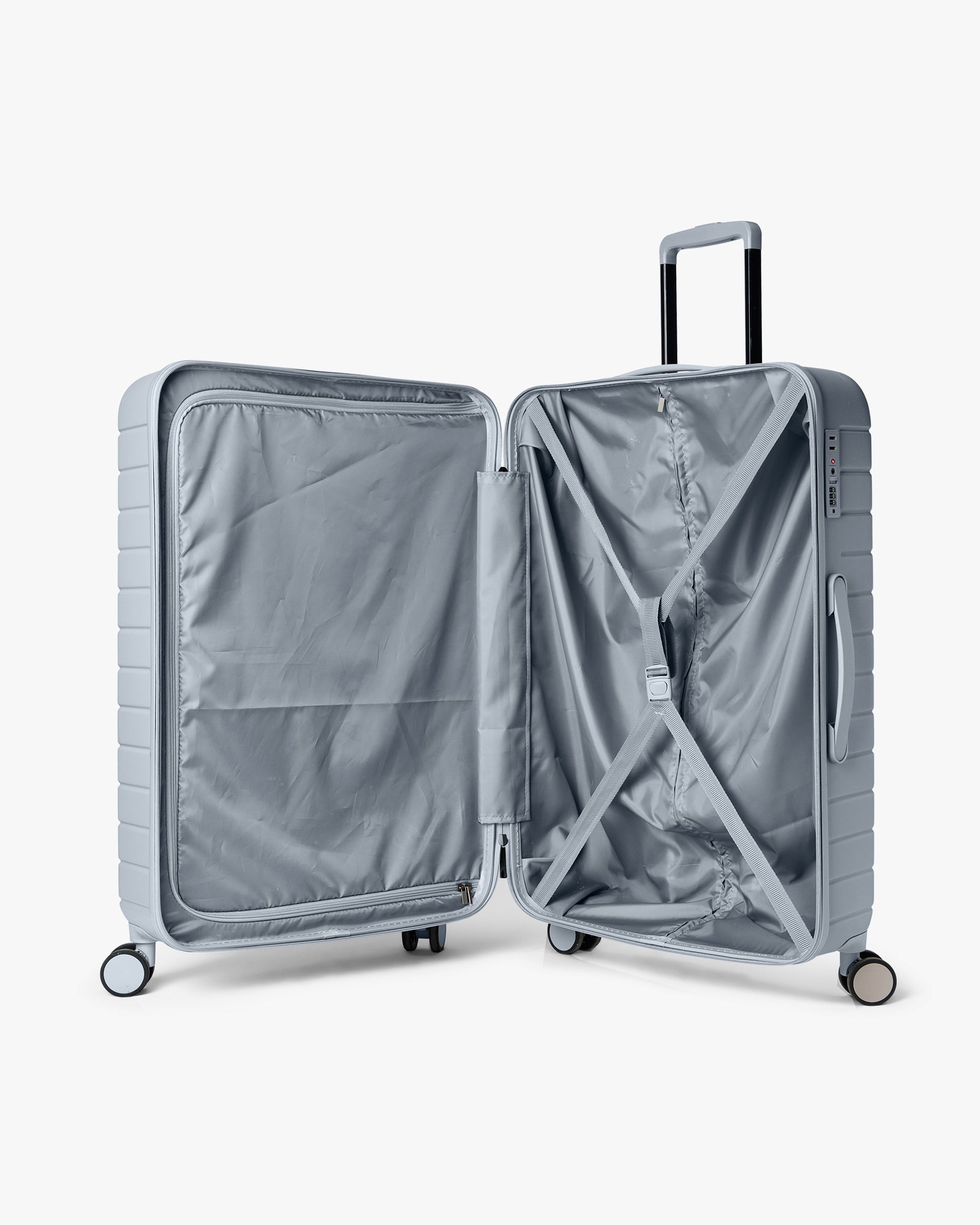 Large 28" Tonal Logo Check-In Suitcase