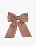 Moiré Bow Hair Clip
